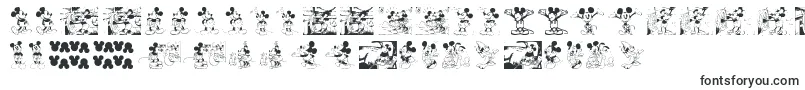 MickeyVintage-Schriftart – Schriften für Microsoft Word