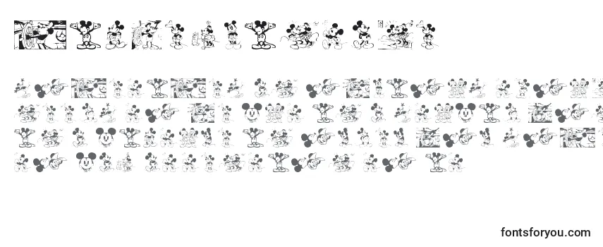 Обзор шрифта MickeyVintage
