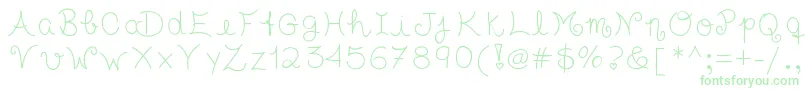 Tasteofchildhood Font – Green Fonts