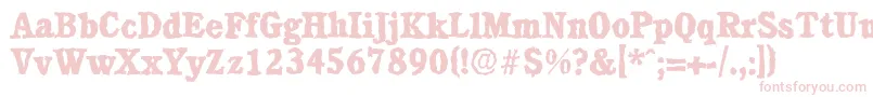 CalgaryrandomXboldRegular Font – Pink Fonts