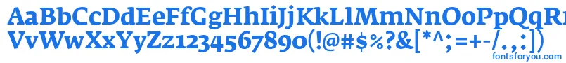 FedraserifaproBold Font – Blue Fonts