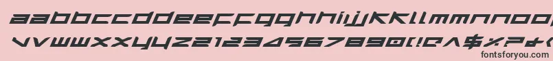 Harrieib Font – Black Fonts on Pink Background