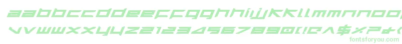 Harrieib Font – Green Fonts on White Background
