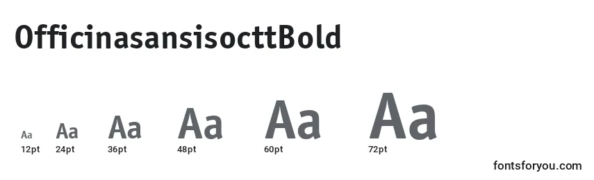 OfficinasansisocttBold Font Sizes