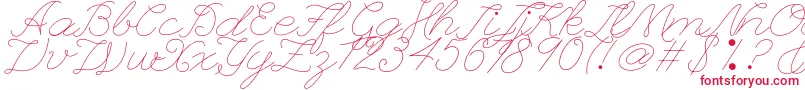 fuente Leaguescriptnumberone – Fuentes Rojas Sobre Fondo Blanco
