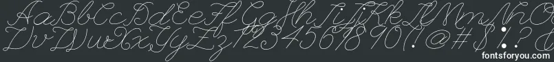 fuente Leaguescriptnumberone – Fuentes Blancas Sobre Fondo Negro