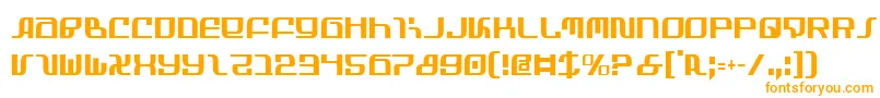 InfinityFormulaCondensed Font – Orange Fonts on White Background