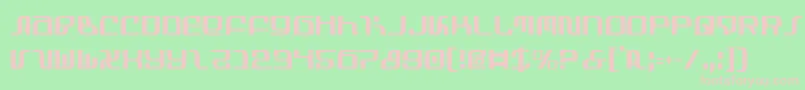 InfinityFormulaCondensed Font – Pink Fonts on Green Background