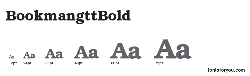 BookmangttBold Font Sizes