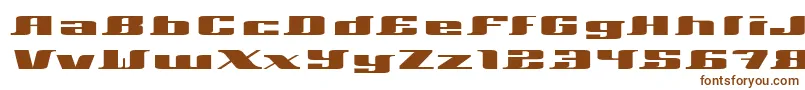 Xeranthemum Font – Brown Fonts on White Background