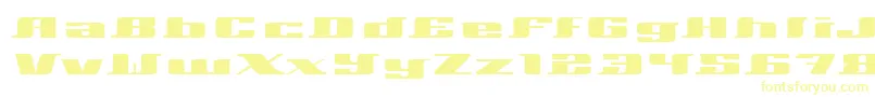 Шрифт Xeranthemum – жёлтые шрифты