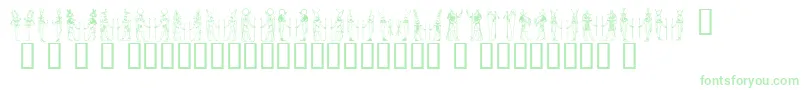 Подробнее о шрифте Deities ffy Шрифт Deities ffy – зелёные шрифты на белом фоне