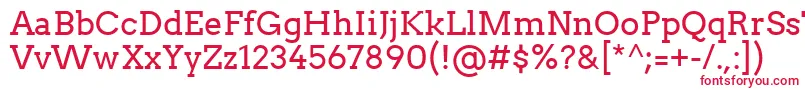 ArvoRegular Font – Red Fonts