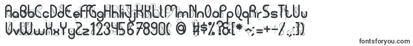 Шрифт Pycuafodi – декоративные шрифты