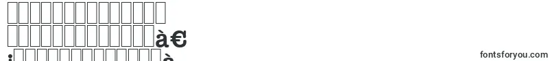 TypewriterserialBold-Schriftart – nepalesische Schriften