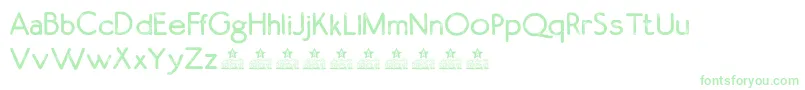 LostAgesPersonalUse-Schriftart – Grüne Schriften