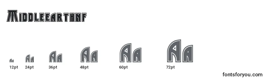 Middleearthnf Font Sizes