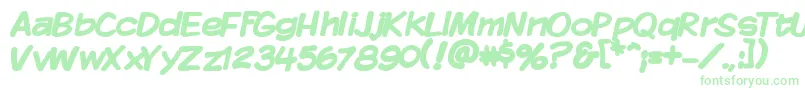 KomikaDisplayBold Font – Green Fonts