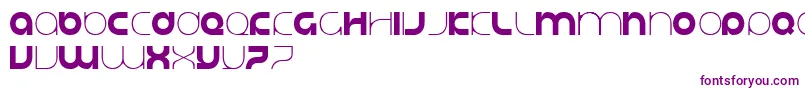 Justifylazy Font – Purple Fonts on White Background
