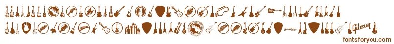 ElectricGuitarIcons Font – Brown Fonts