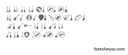ElectricGuitarIcons Font
