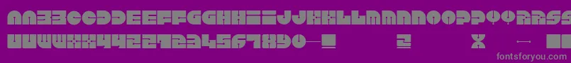 More about Keel Font Keel Font – Gray Fonts on Purple Background