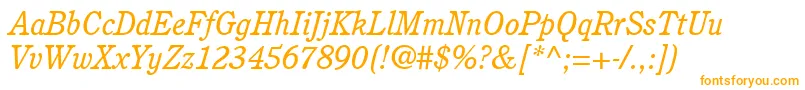 ItcCushingLtBookItalic Font – Orange Fonts