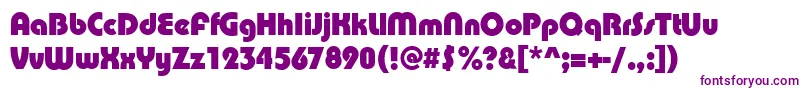 PuenteBold Font – Purple Fonts
