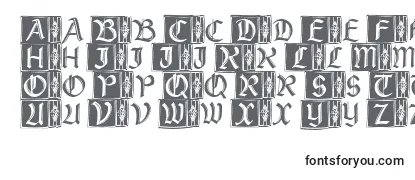 RustickCapitals Font