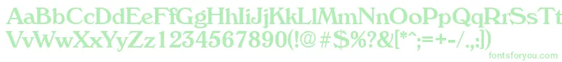 VeronaMedium Font – Green Fonts