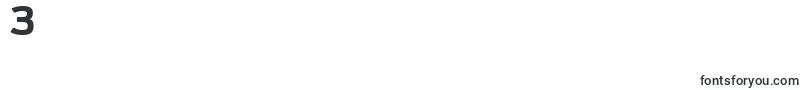 Soolidium Font – Fonts for Digit 3