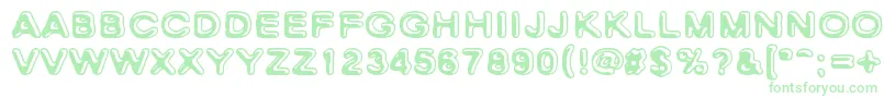 SkinnyZebra Font – Green Fonts