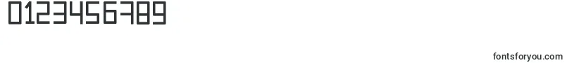 EspacioCuadrado-Schriftart – Schriften für Zahlen und Nummern