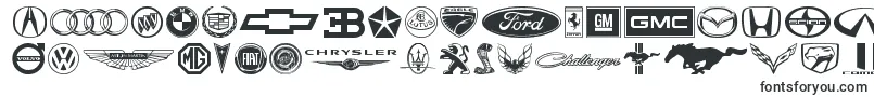Police Motorama – polices pour logos
