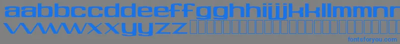 Softhits Font – Blue Fonts on Gray Background