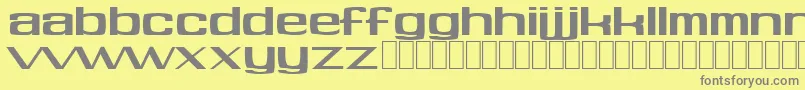 Softhits Font – Gray Fonts on Yellow Background