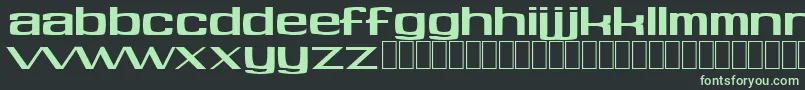 Softhits Font – Green Fonts on Black Background