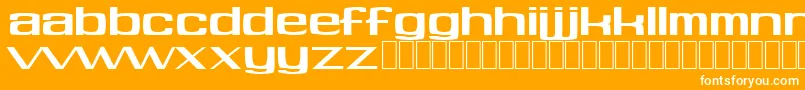 Softhits Font – White Fonts on Orange Background