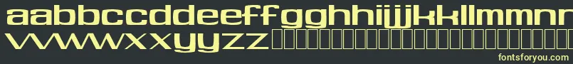 Softhits Font – Yellow Fonts on Black Background