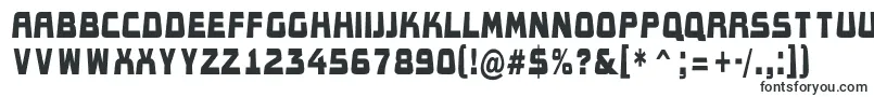 Шрифт AConceptotitulldbk – промышленные шрифты