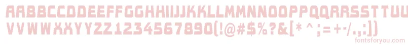 AConceptotitulldbk Font – Pink Fonts on White Background