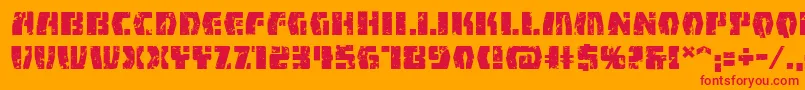 More about FirefightBb Font FirefightBb Font – Red Fonts on Orange Background