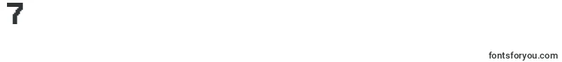 Gameplay Font – Fonts for Digit 7
