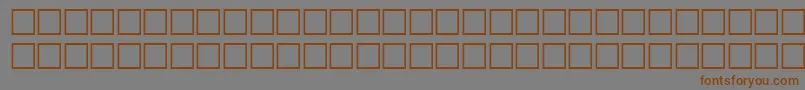 WordaboldBold Font – Brown Fonts on Gray Background