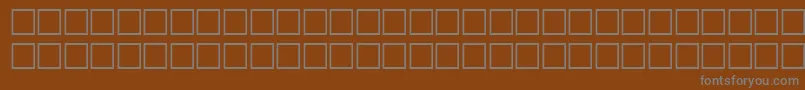 Шрифт WordaboldBold – серые шрифты на коричневом фоне