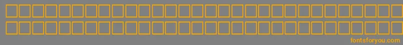 WordaboldBold Font – Orange Fonts on Gray Background