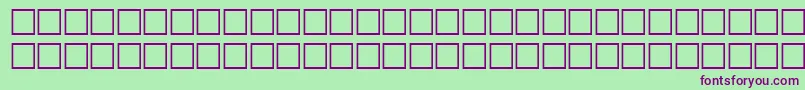 Шрифт WordaboldBold – фиолетовые шрифты на зелёном фоне