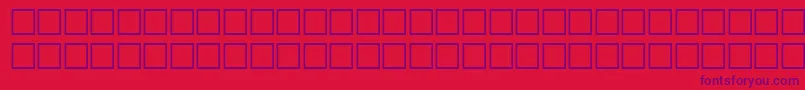 WordaboldBold Font – Purple Fonts on Red Background