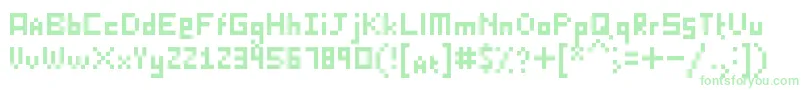 KillerLasagna Font – Green Fonts on White Background