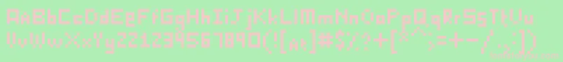 More about KillerLasagna Font KillerLasagna Font – Pink Fonts on Green Background